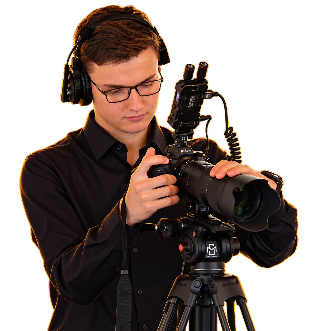 Danyil mit Kamera